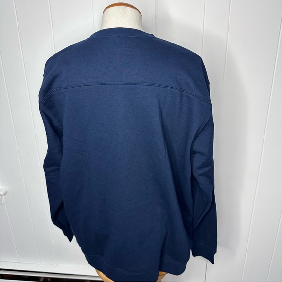 NWT Columbia Hart Mountain II Navy Crewneck Sweatshirt - Picture 9 of 9